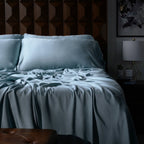 Bamboo Viscose Sheet Set for a Soft Sleeping Surface and Temperature Regulation in Thirteen Colors