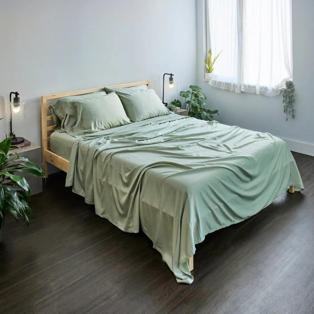 Bamboo Viscose Sheet Set in a Soft Breathable Weave