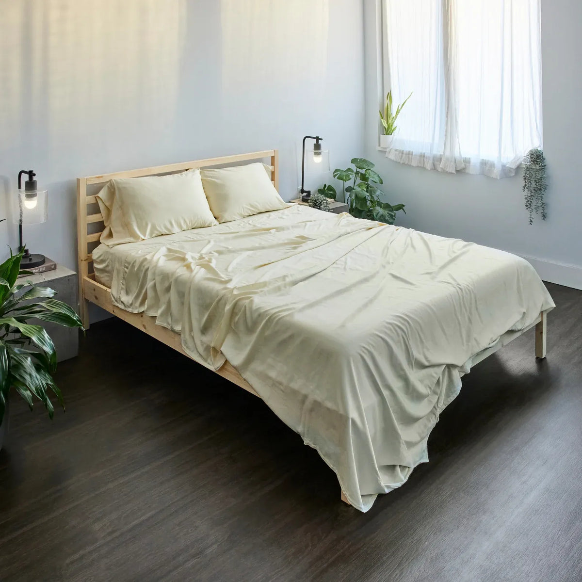 Bamboo Viscose Sheet Set in a Soft Breathable Weave