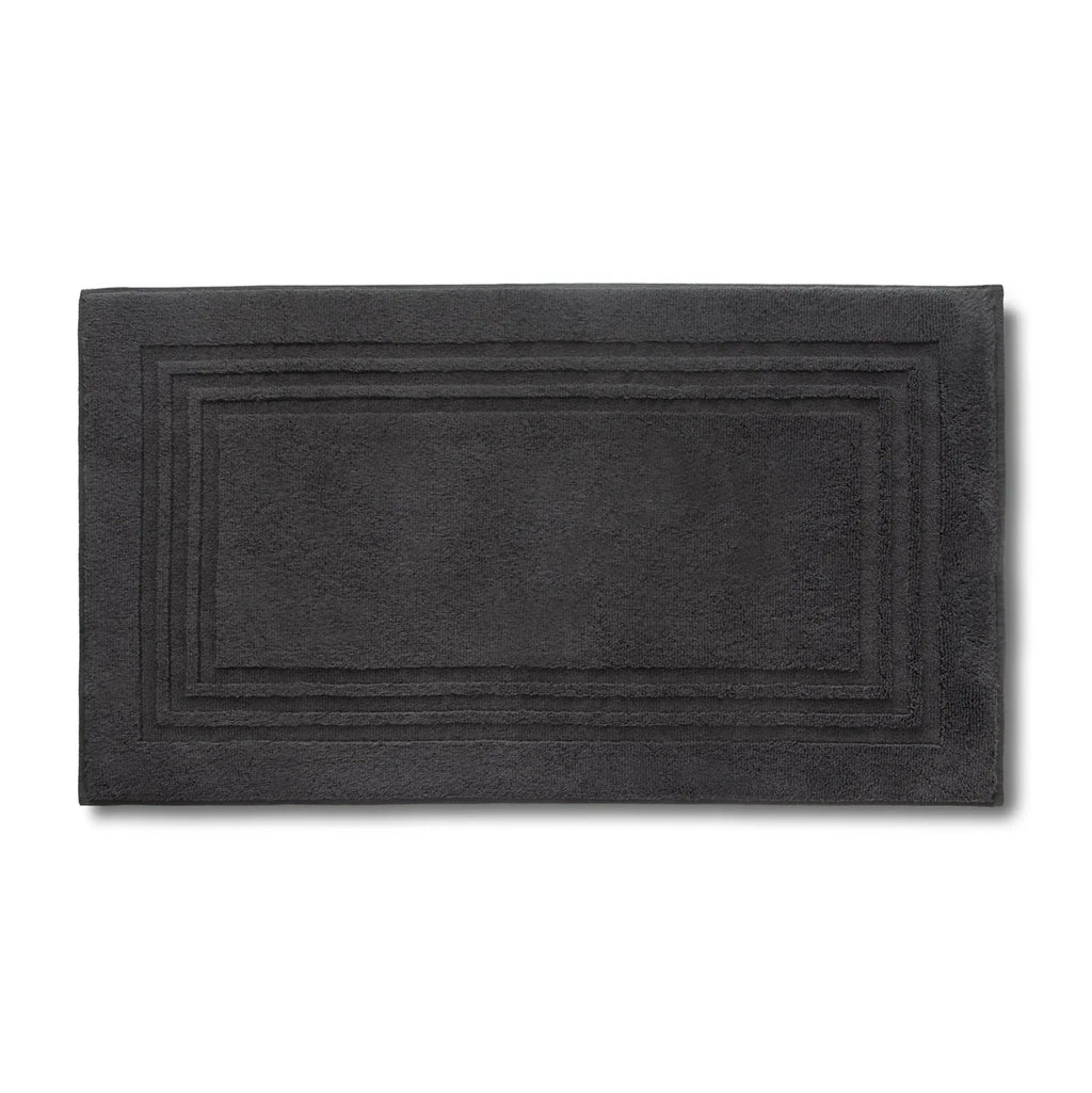 Bath Mat in 100% Aegean Cotton, Coal-19 x 33