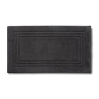 Bath Mat in 100% Aegean Cotton, Coal-19 x 33