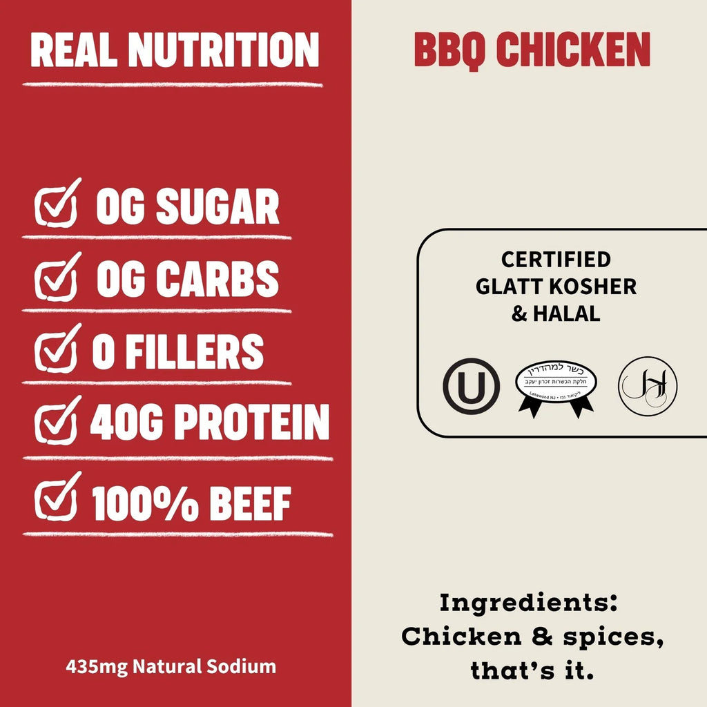 BBQ Chicken Chips with a Smoky Savory Crunch, Zero Sugar and No Preservatives in 2 oz Packs