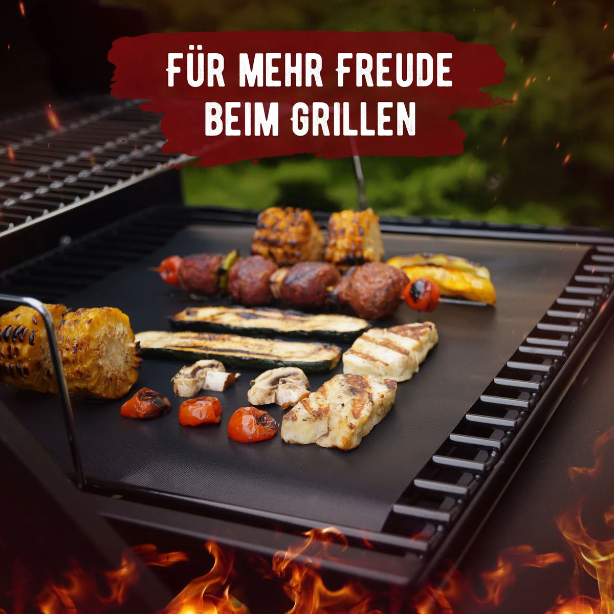 BBQ Grill Mat Set of 4