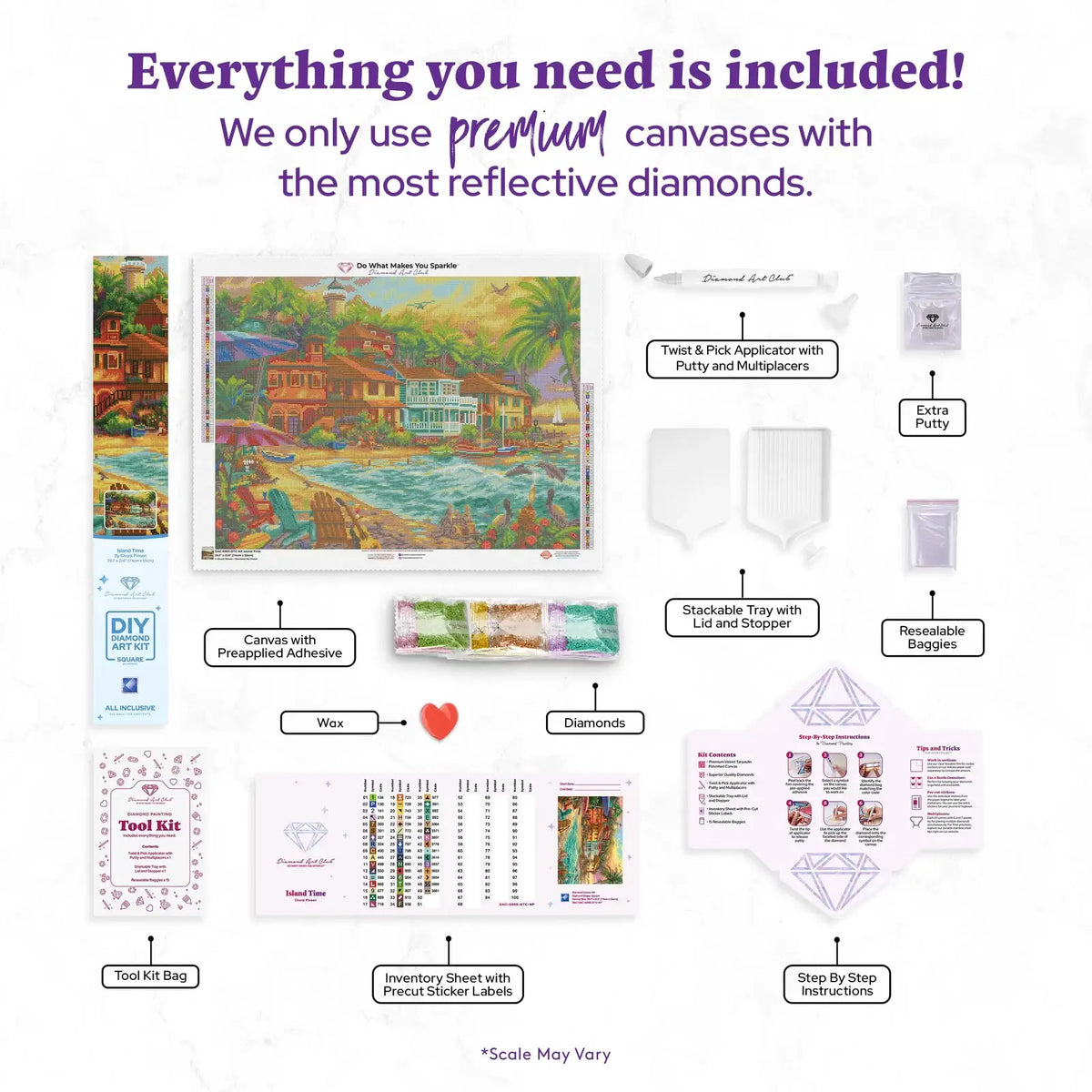 Beach Cove Diamond Painting Kit