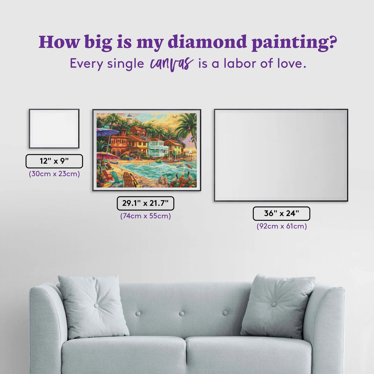 Beach Cove Diamond Painting Kit