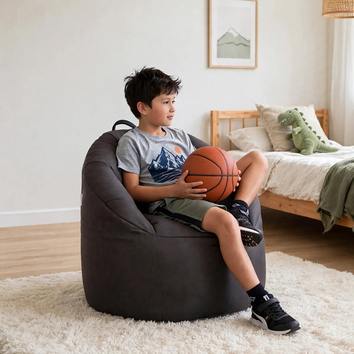 Bean Bag Chair, Standard-Cozy Cocoa Everyday Play