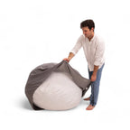 Bean Bag Cover for Between-Layer Protection, Water Resistant for Up to 12 Hours with a Drawstring Closure