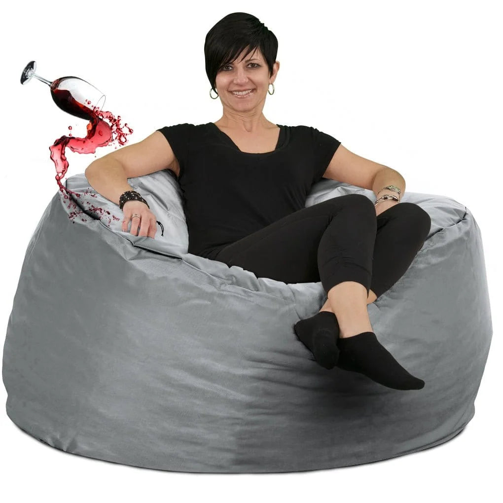 Bean Bag Cover for Between-Layer Protection, Water Resistant for Up to 12 Hours with a Drawstring Closure — Medium