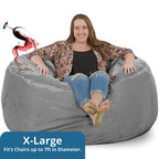 Bean Bag Cover for Between-Layer Protection, Water Resistant for Up to 12 Hours with a Drawstring Closure