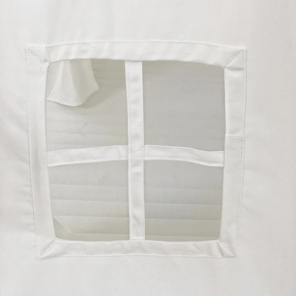 Bed Canopy Play Tent in Cream Cotton Canvas