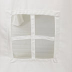 Bed Canopy Play Tent in Cream Cotton Canvas