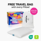 Bed Pillow for Back, Side and Stomach Sleepers Featuring Breathable Materials and Responsive Support