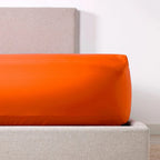 Bed Sheet Set with Fitted and Flat Sheets, Pillowcases, and European Envelope Closures in Multiple Bed Sizes