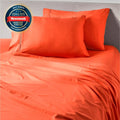 Bed Sheet Set with Fitted Sheet, Flat Sheet and Envelope Pillowcases in Twin to Split King Sizes
