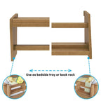 Bedside Tray in Solid Pine Wood