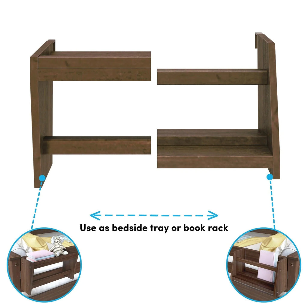 Bedside Tray in Solid Pine Wood