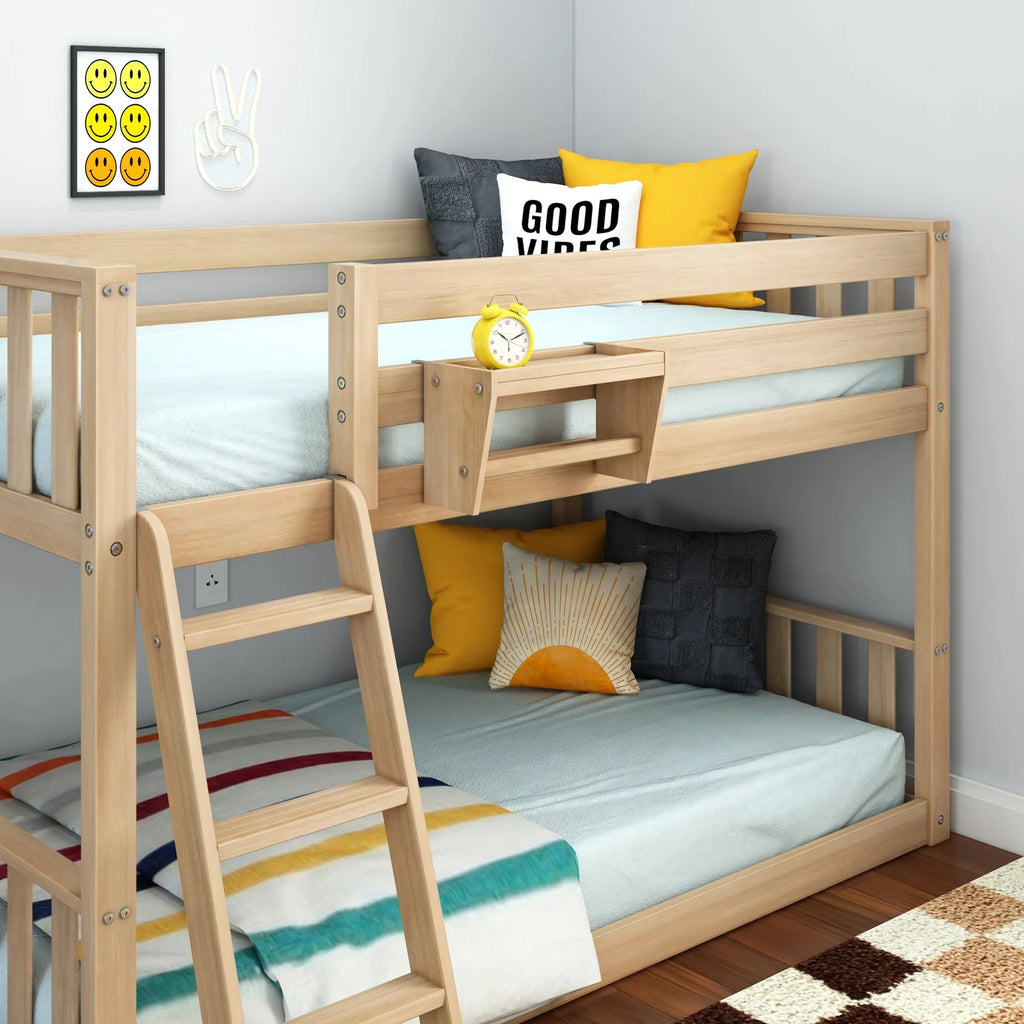 Bedside Tray in Solid Pine Wood