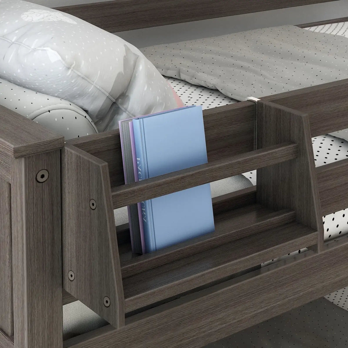 Bedside Tray in Solid Pine Wood