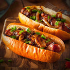 Beef Hot Dogs, 10 Fully Cooked Halal Franks, 1 lb Pack