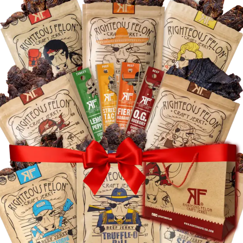 Beef Jerky and Meat Stick Sampler in a 12-Pack