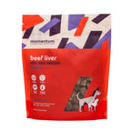 Beef Liver Dog Treats, Freeze-Dried Single-Ingredient Reward for Dogs and Cats, 4 oz Package