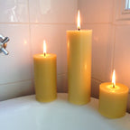 Beeswax Pillar Candle