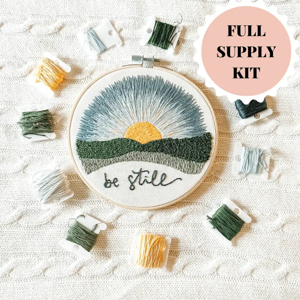 Beginner Embroidery Kit