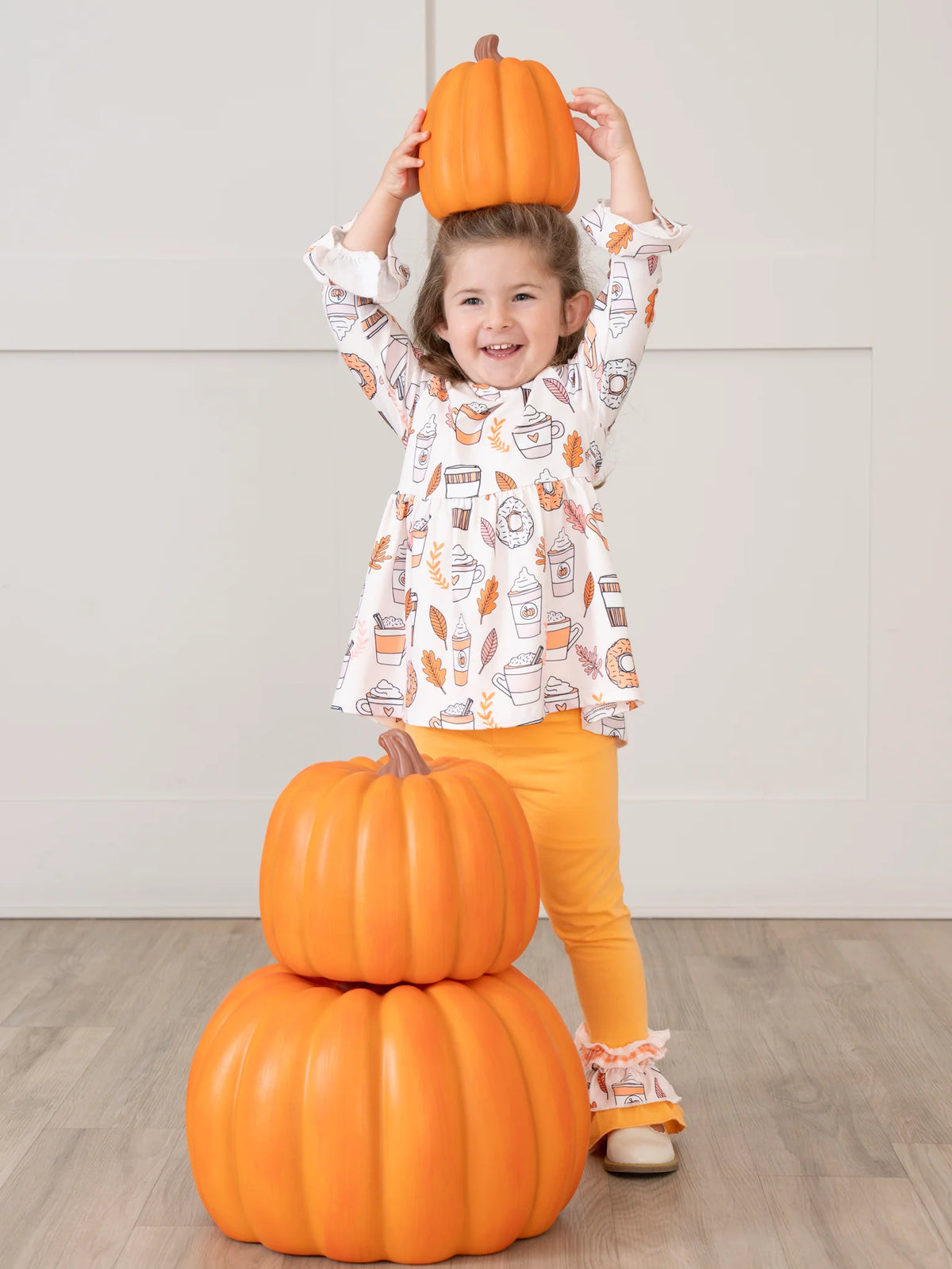 Bell Sleeve Girls' Outfit Set