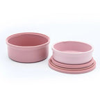 Bento-Style Travel Dog Food and Water Bowls