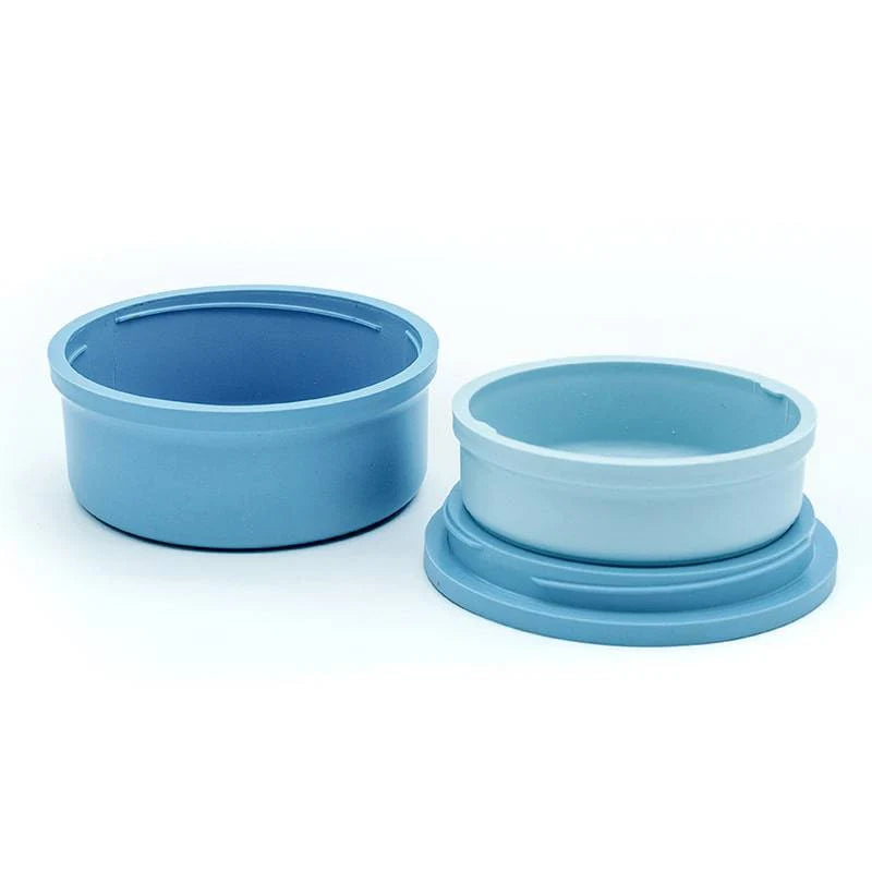 Bento-Style Travel Dog Food and Water Bowls