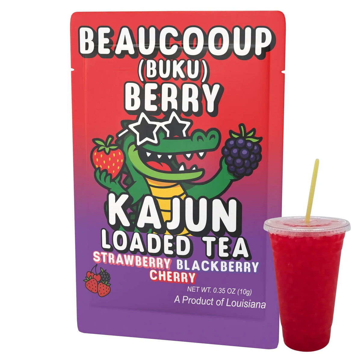 Berry Tea Variety Bundle with Six Individually Packed Flavors for Sharing or Taking Along When Traveling