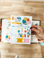 Bible Journaling Sticker Sheet, 5 x 7 Inch Durable Vinyl Designs for Bibles, Journals, Tumblers and Creative Projects