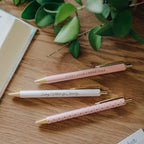 Bible Pen Set with 3 Black Ballpoint Pens for Bible Study, Book Notes, Journaling, and Thoughtful Everyday Writing