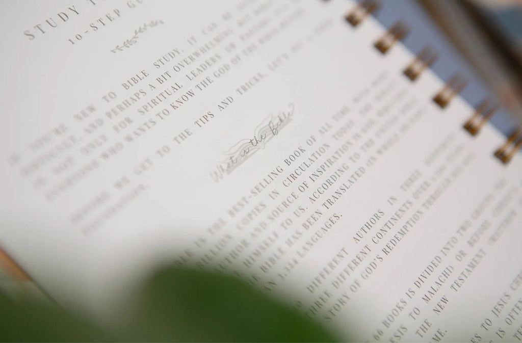 Bible Study Journal
