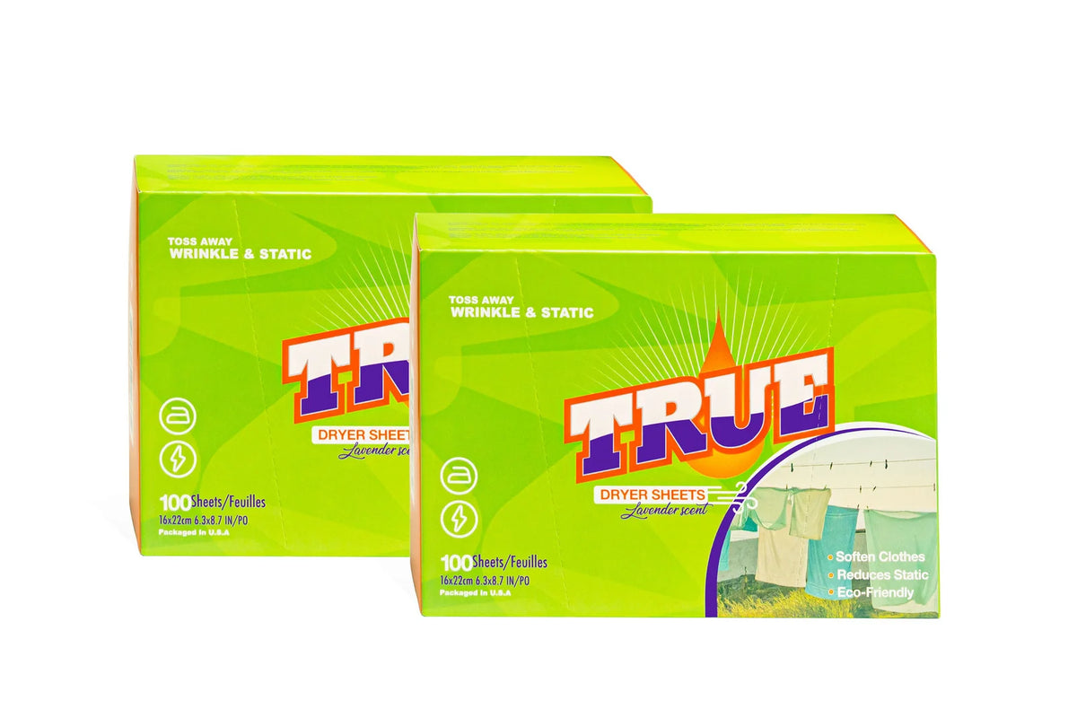 Biodegradable Laundry Dryer Sheets, 200 Count Fabric Softener