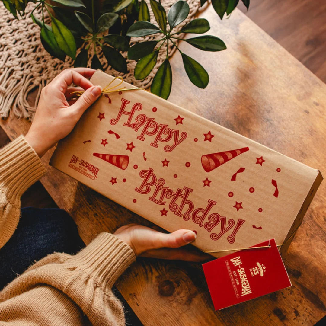 Birthday Meat and Cheese Gift Box