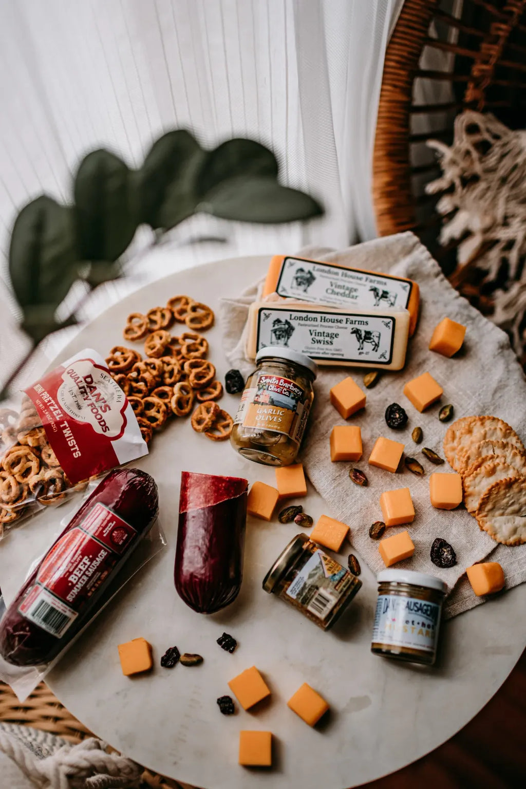 Birthday Meat and Cheese Gift Box