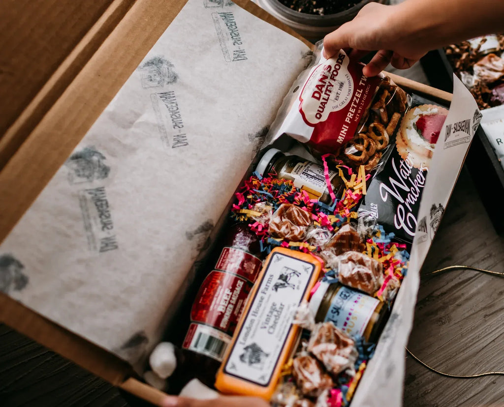 Birthday Meat and Cheese Gift Box