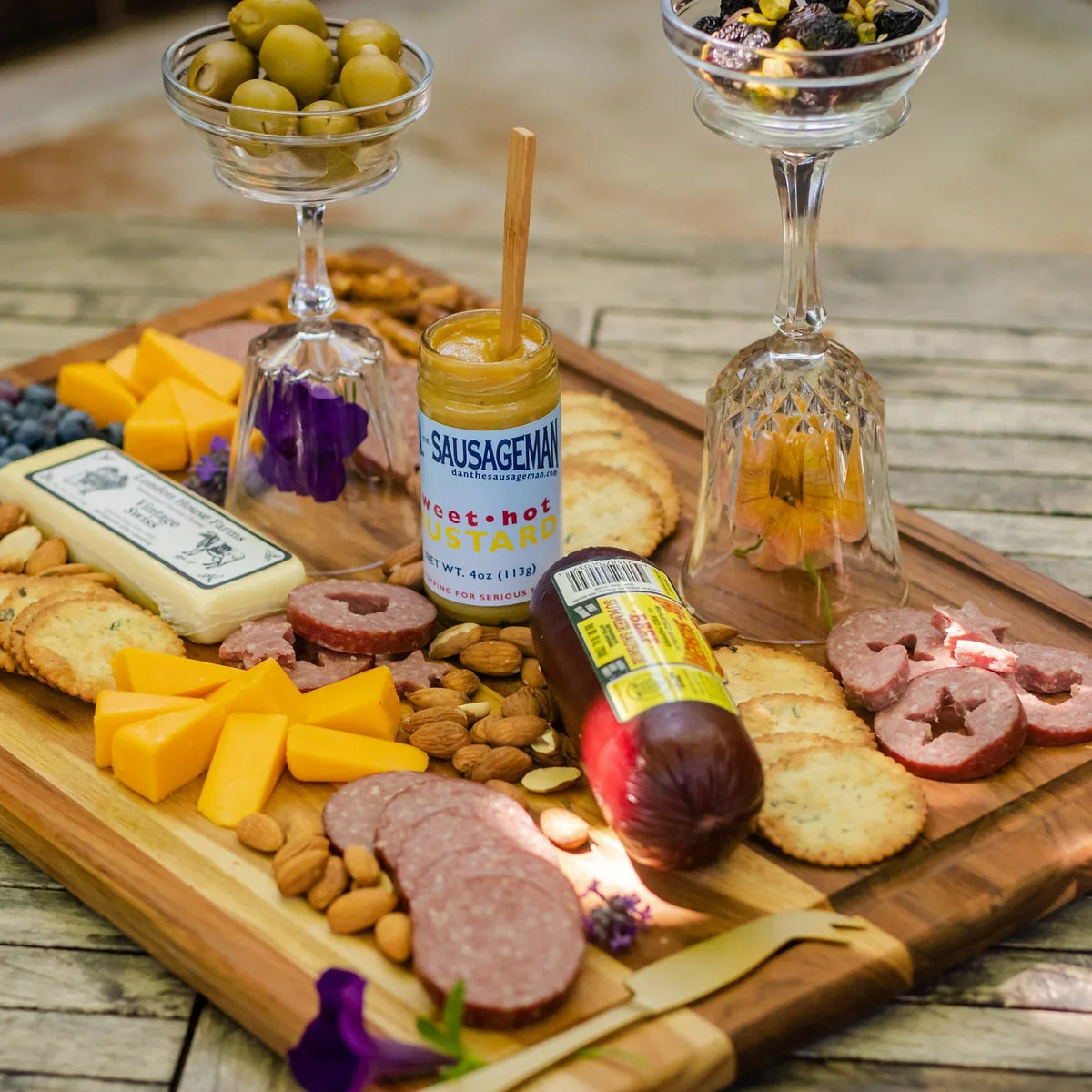 Birthday Meat and Cheese Gift Box
