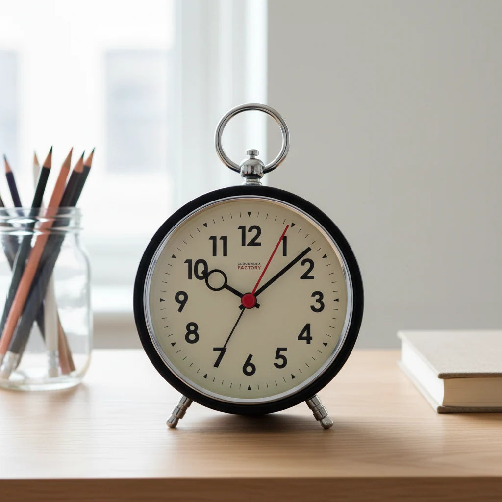 Black Alarm Clock
