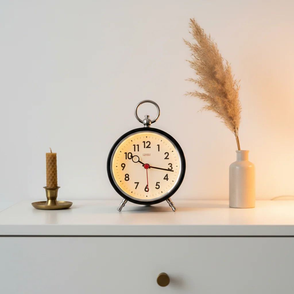 Black Alarm Clock