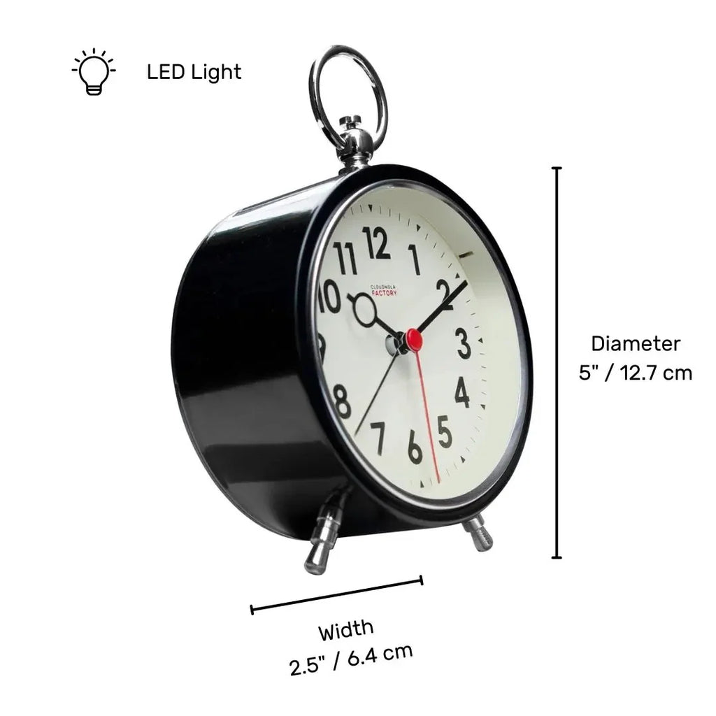 Black Alarm Clock