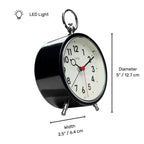 Black Alarm Clock