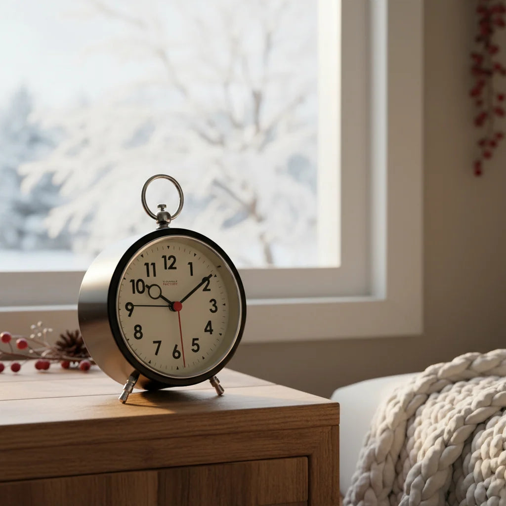 Black Alarm Clock