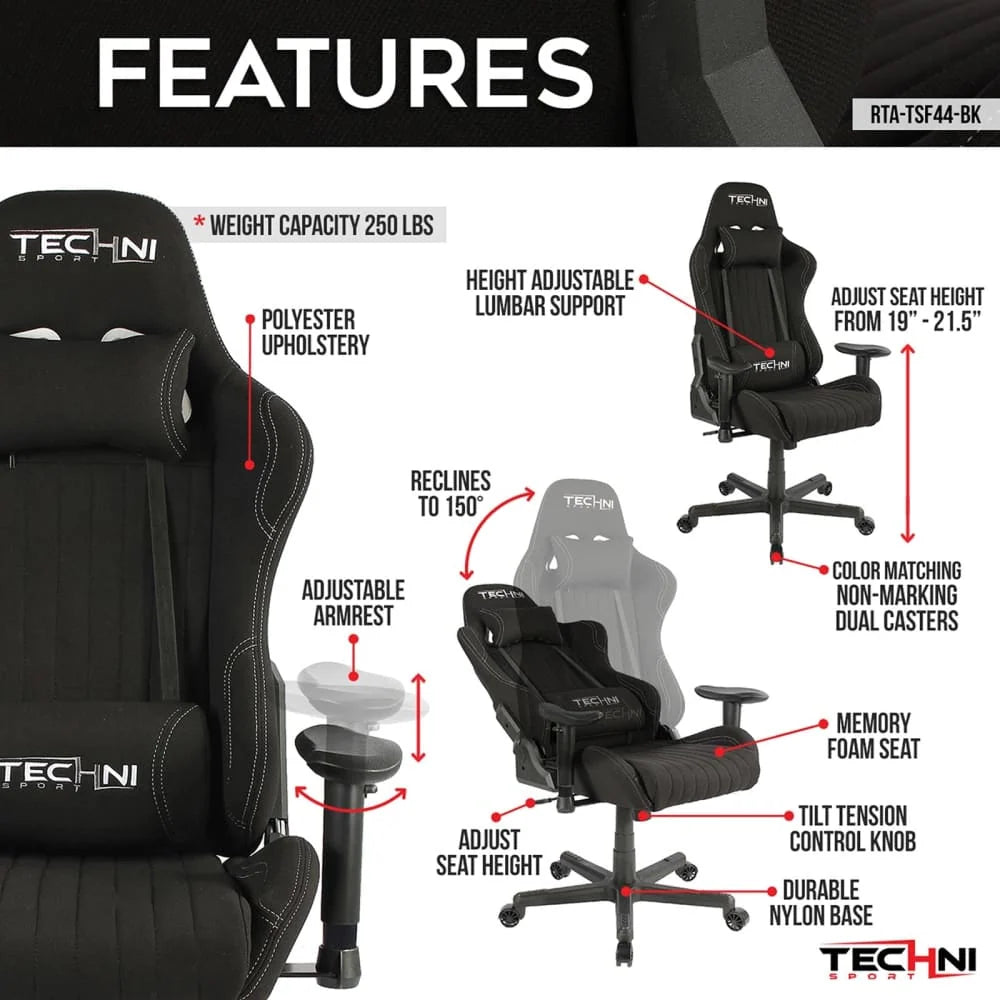 Black Gaming Chair