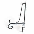 Black Metal Easel Display Stand, 7-Inch Curved Wire Design