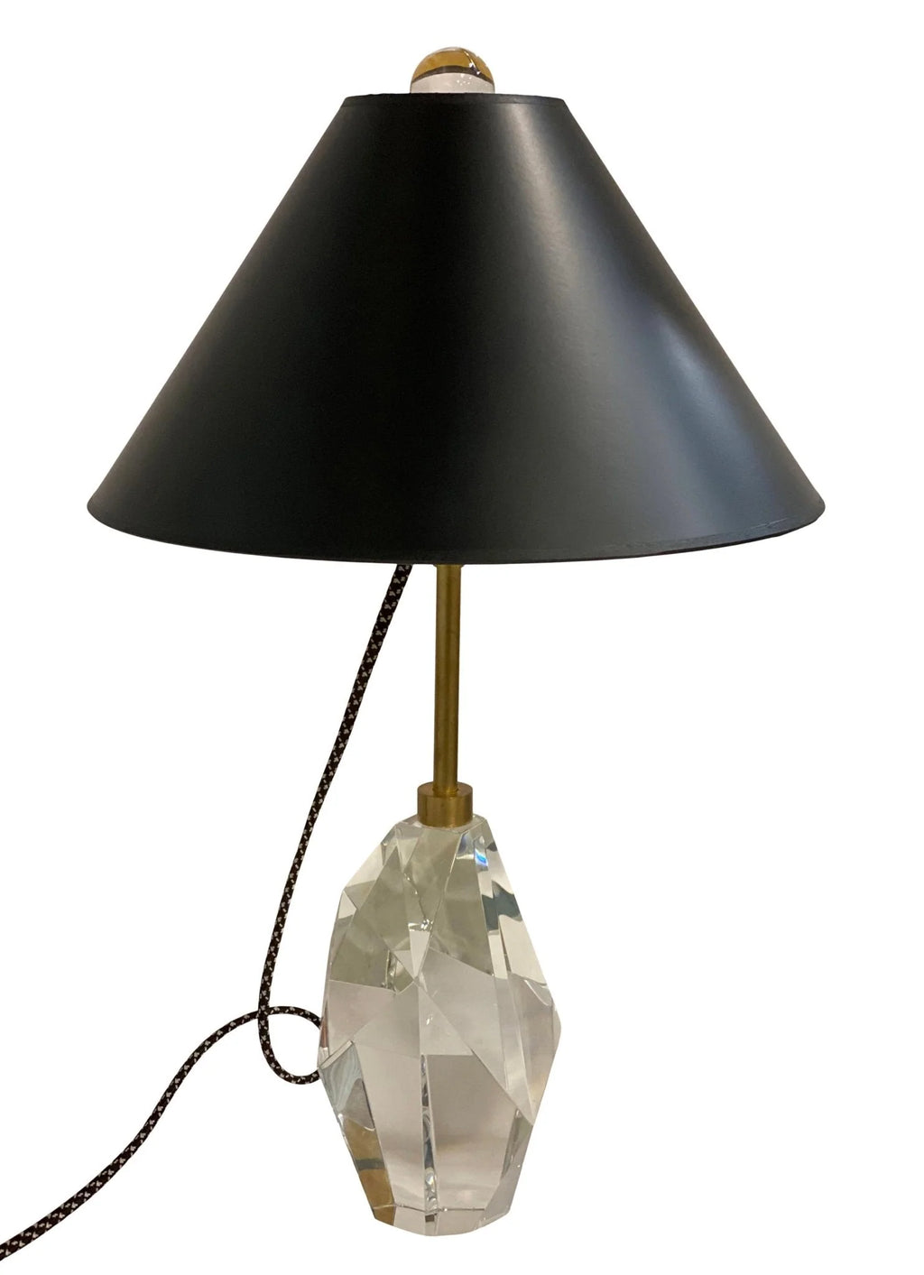 Black Paper Empire Hardback Lamp Shade