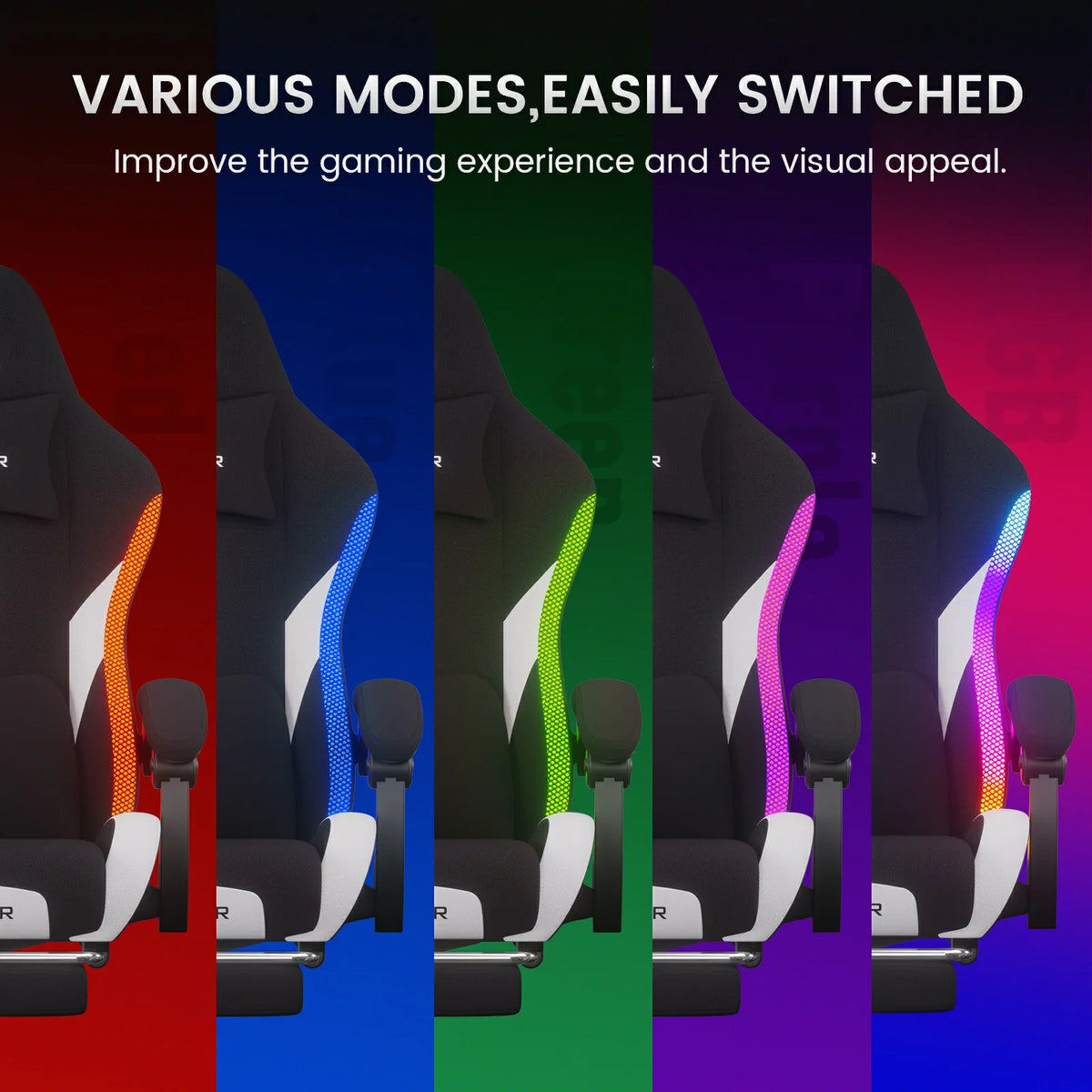 Black RGB Gaming Chair