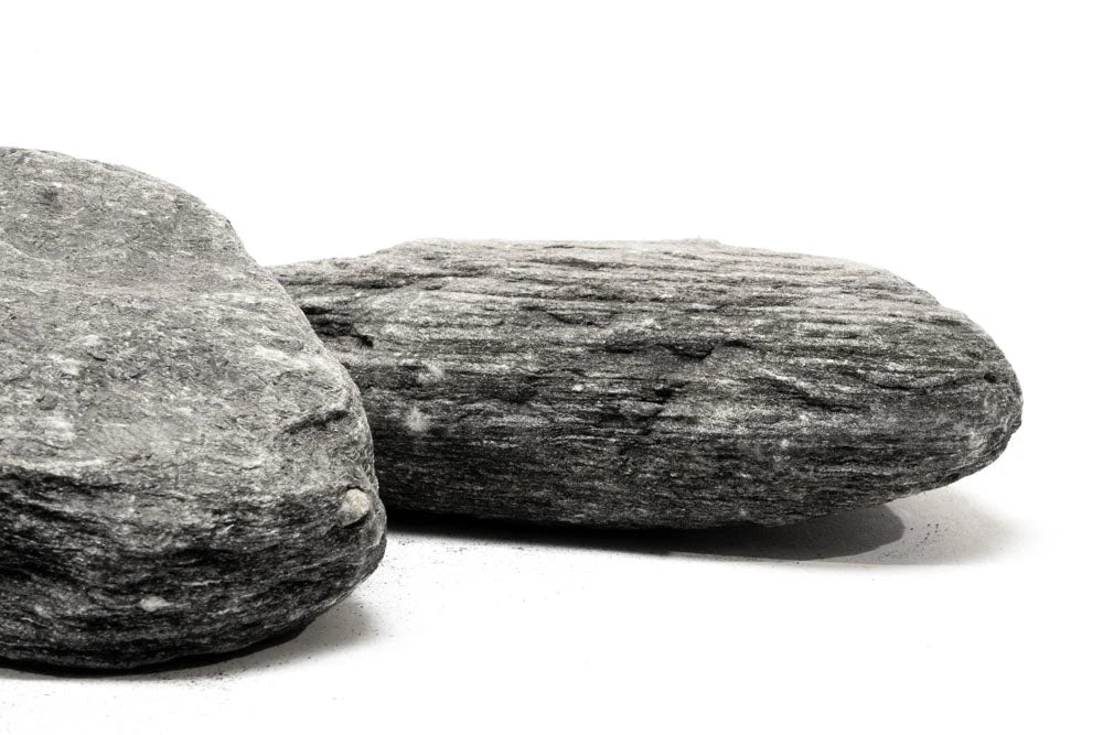 Black River Slate Aquarium Rocks in 5LB–30LB Sizes for Natural River, Lake and Terrarium Hardscape