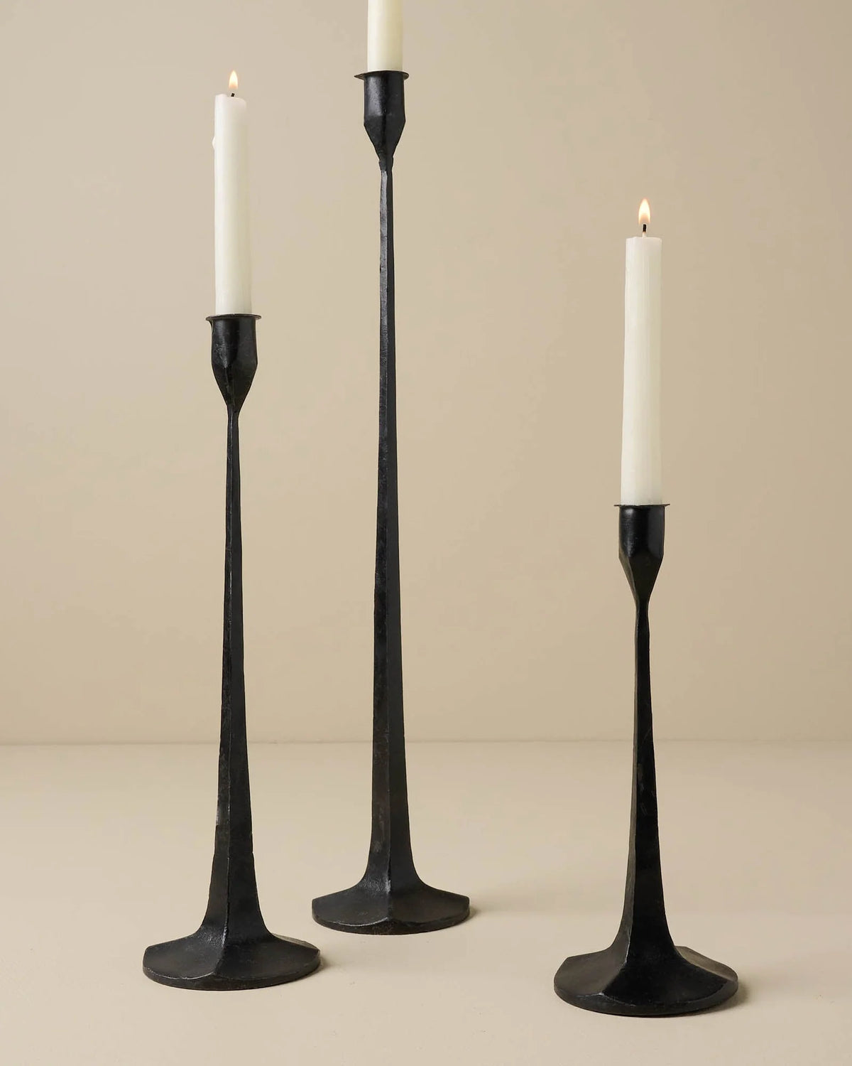 Black Taper Candle Holder